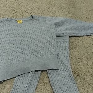 2pc leggings and crop top